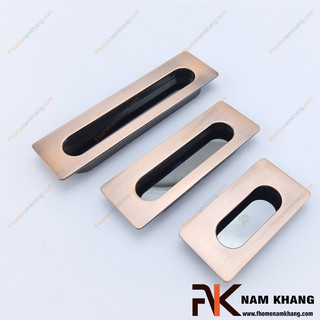 Tay nắm âm tủ màu hồng NK145-H (Màu Hồng)