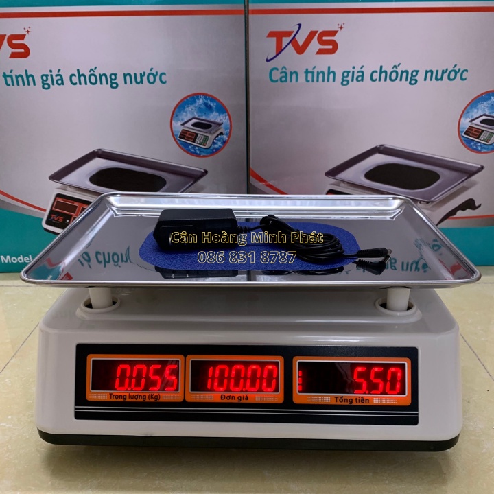 Cân Tính Tiền Điện Tử Chống Nước 40kg/5g TVS918 - Bảo Hành 2 năm