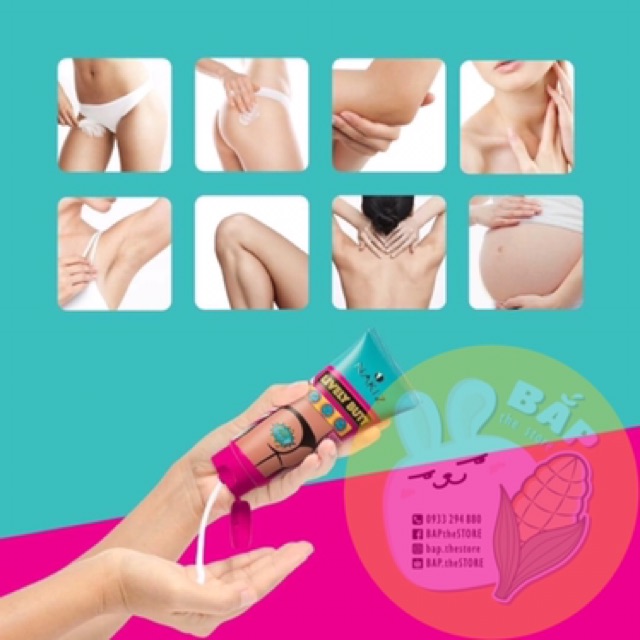 COMBO 2 NAKIZ LIVELY BUTT【CHÍNH HÃNG】 Kem giảm thâm, mụn Mông, Bẹn, Nách, Lưng, Nhũ hoa, Cùi chỏ, Đầu gối .... Thái Lan | BigBuy360 - bigbuy360.vn