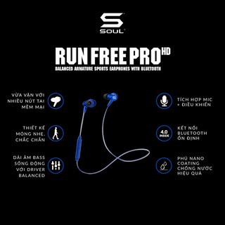 Tai nghe Bluetooth Soul Run Free Pro Bio