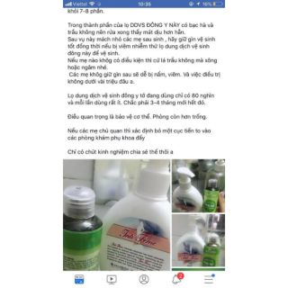 DUNG DỊCH VỆ SINH ĐÔNG Y