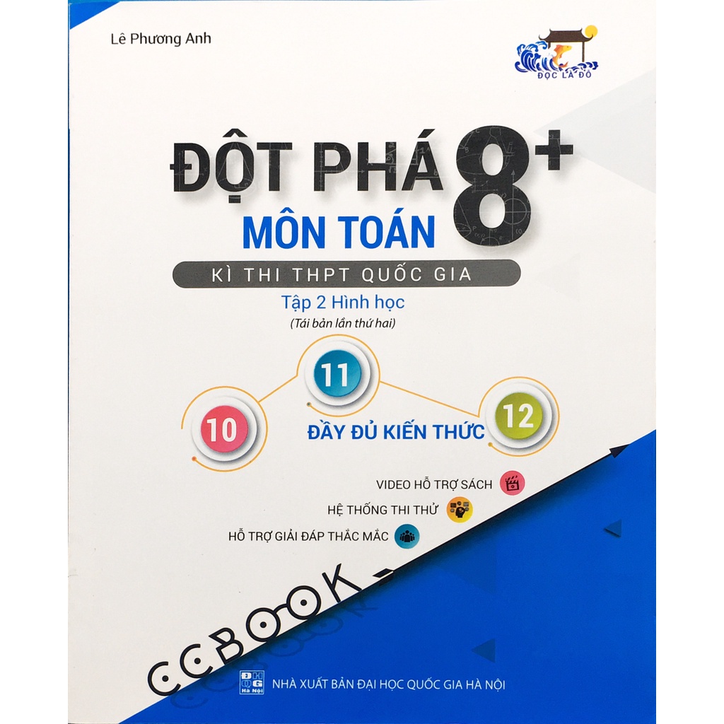 Sách - Đột phá 8+ môn Toán - Tập 2: Hình học