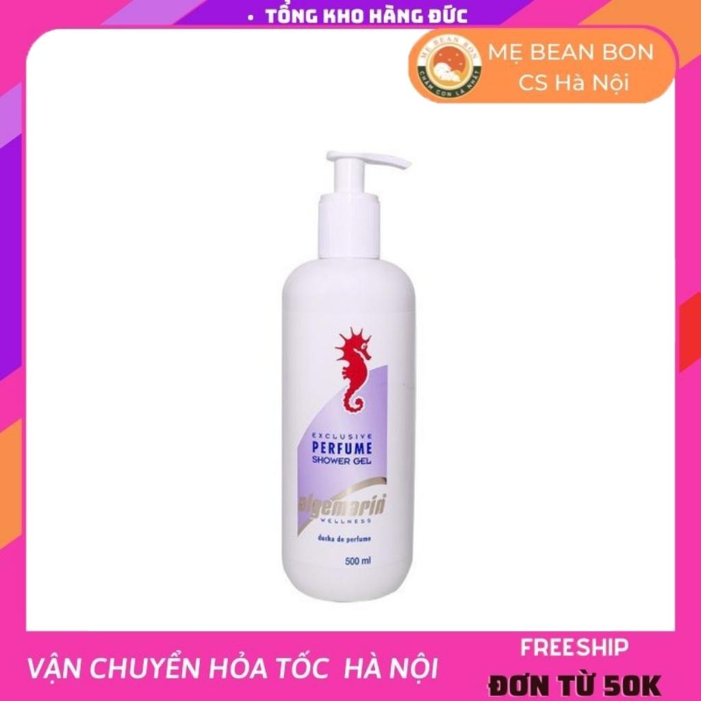 Sữa tắm cá ngựa hương nước hoa  ALGEMARIN PERFUME SHOWER GEL CỦA ĐỨC CHAI 500ML quyến rũ và quý phái