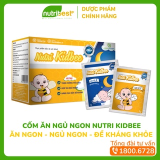 Cốm Ăn Ngon Nutri Kidbee - Dứt điểm tình trạng trẻ biếng ăn, chậm tăng cân - bé ăn ngủ ngon đề kháng khỏe