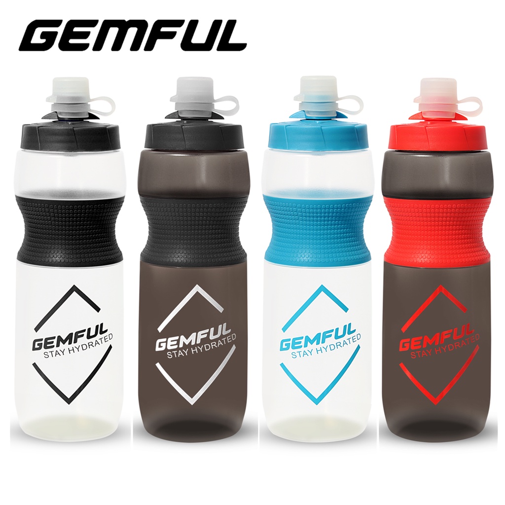 Bình Nước Dạng Bóp 750ml Có Vỏ Bọc Tiện Lợi