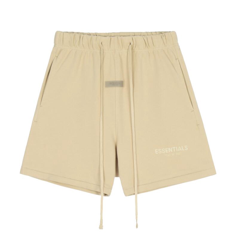 Quần Short Cotton Dây Rút Unisex Thời Trang Đường Phố