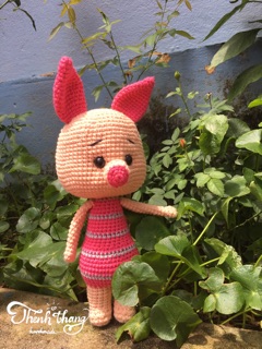 [Thú bông handmade] - Bé Heo Piglet