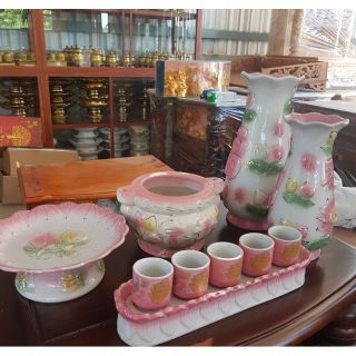 Combo thờ cúng màu in hồng đào.
