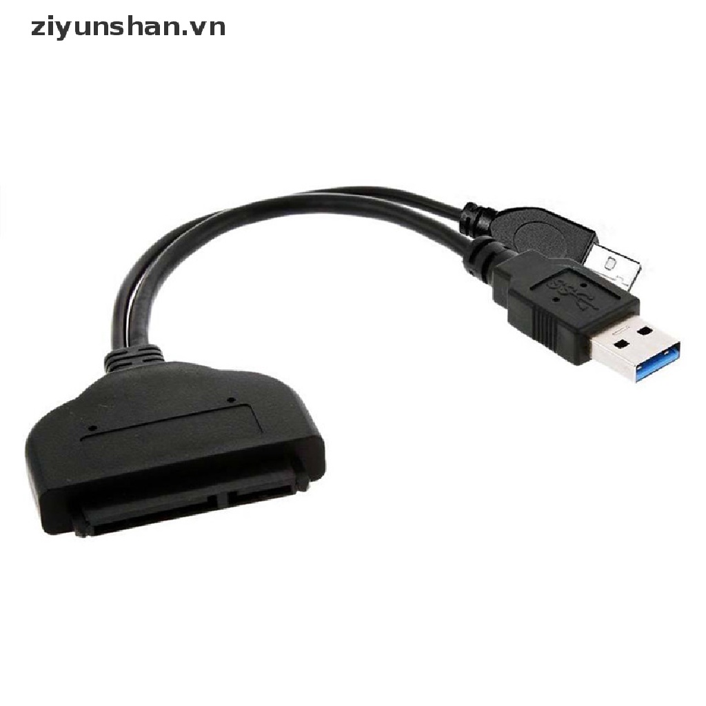 Cáp Chuyển Đổi USB 3.0 Sang SATA 22 Pin 2.5 Inch SSD Chuyên Dụng Cho Ổ Cứng
