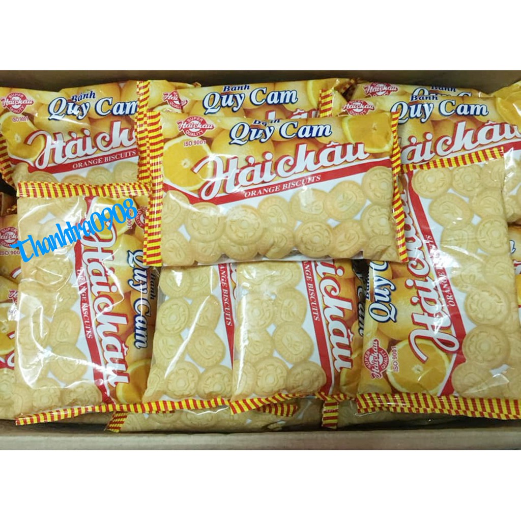 [ COMBO ] 5 BÁNH QUY CAM HẢI CHÂU, 130 G/ BỊCH | BigBuy360 - bigbuy360.vn