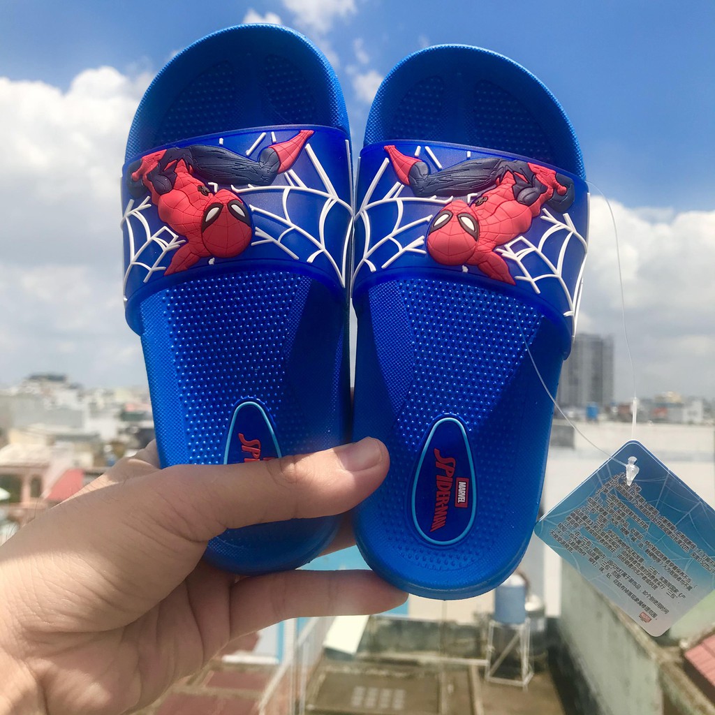 DÉP TRẺ EM  SIÊU NHÂN NHỆN 3D ÊM CHÂN HÀNG CHÍNH HÃNG