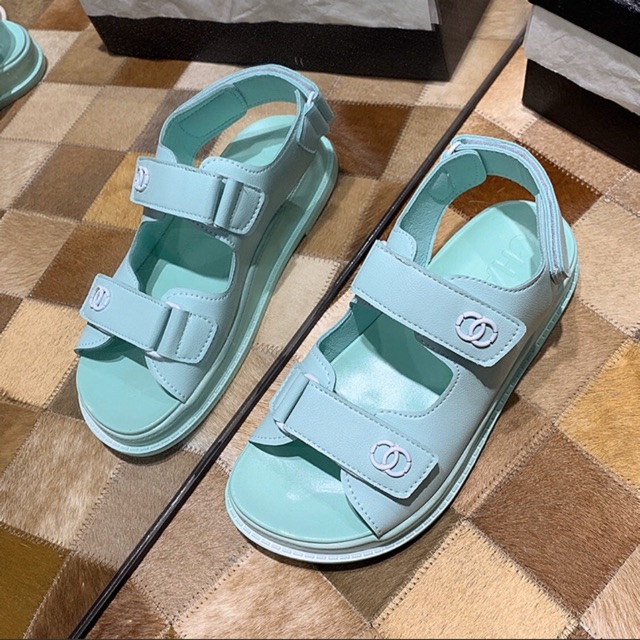 Dép nữ sandal quai ngang CHANE trend 2020 5 màu