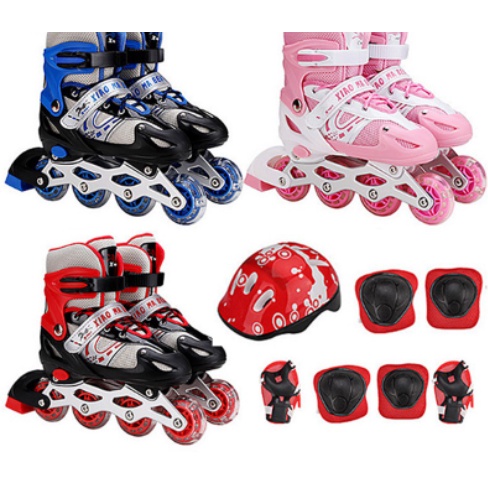 Giày Patin Trẻ Em Cao Cấp Giá Tốt - Combo đầy đủ phụ kiện - Giày trượt trẻ em