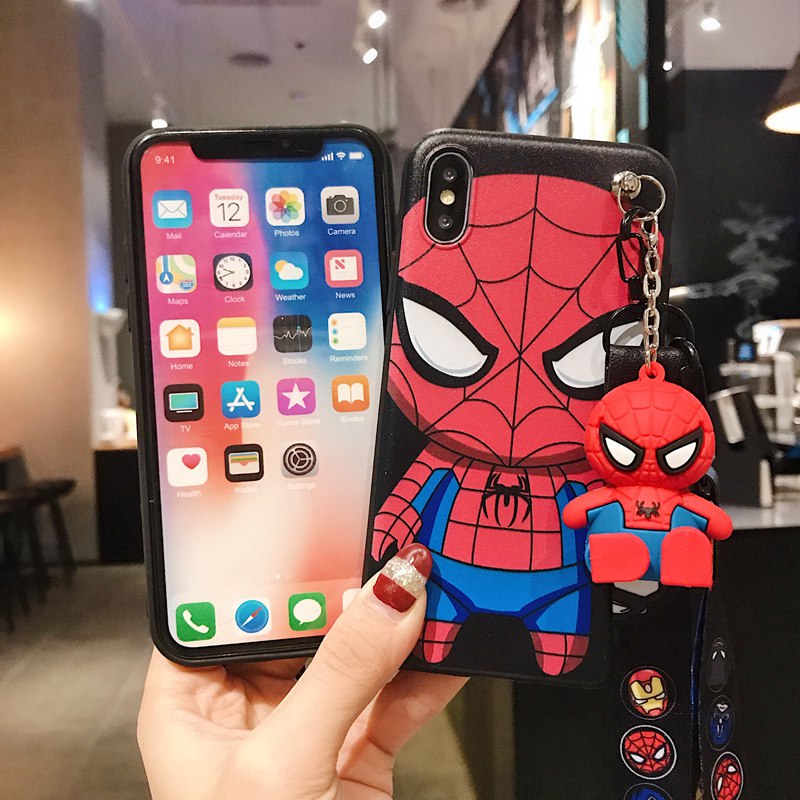 MARVEL ốp điện thoại Phong Cách Siêu Anh Hùng Cho Oppo A5 A9 2020 Realme C2 A1K F11 F9 2 Pro F7