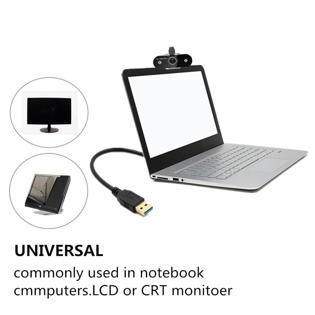 Webcam Hd Kèm Micro Chống Nhìn Trộm Tiện Dụng Cho Livestream | BigBuy360 - bigbuy360.vn