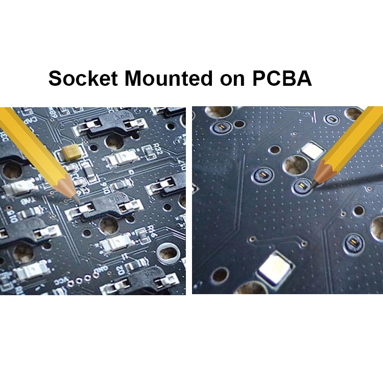 Ổ Cắm PCB CPG Chuyên Dụng Chất Lượng151101Bàn Phím Cơ S11 Dành Cho Gateron Outemu Cherry MX