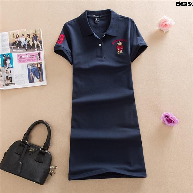 Đầm Thun Cổ Polo Dáng Dài Form Ôm Thời Trang Cho Nữ | BigBuy360 - bigbuy360.vn