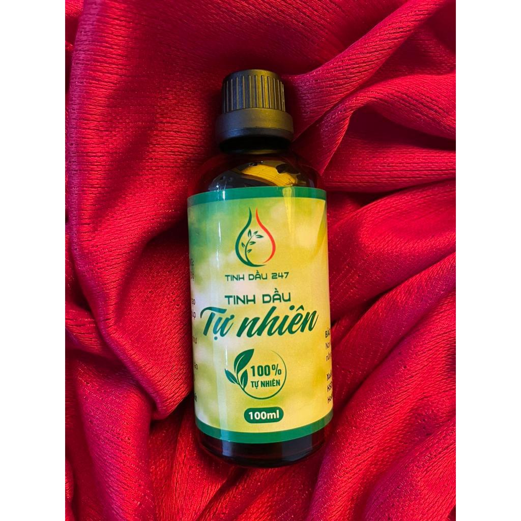 Tinh dầu thiên nhiên nguyên chất loại 100ml giúp thơm phòng, đuổi muỗi giảm stress sau ngày dài làm việc hiệu quả