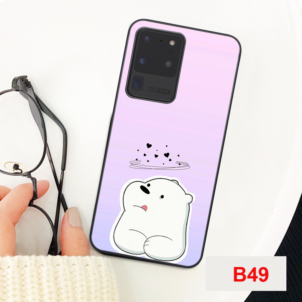 ỐP LƯNG SAMSUNG S20/S2 PLUS/S20 ULTRA ĐẸP HÌNH CHÚ GẤU CUTE