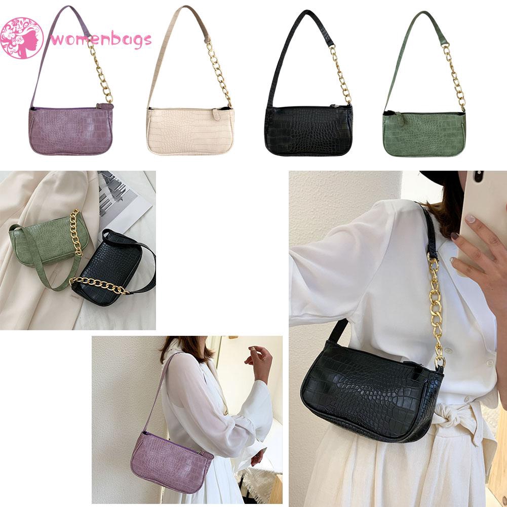 Túi Xách Da PU Họa Tiết Da Cá Sấu Thời Trang Cho Nữ | BigBuy360 - bigbuy360.vn