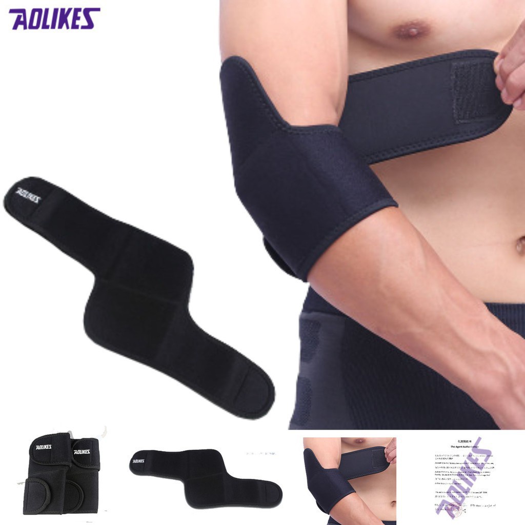 Quấn Khuỷu Tay Aolikes A-7646 | Bảo Vệ Khuỷu Tay Cao Cấp Chính Hãng | Combo 1 Đôi