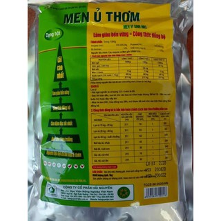 Men ủ thơm men vi sinh