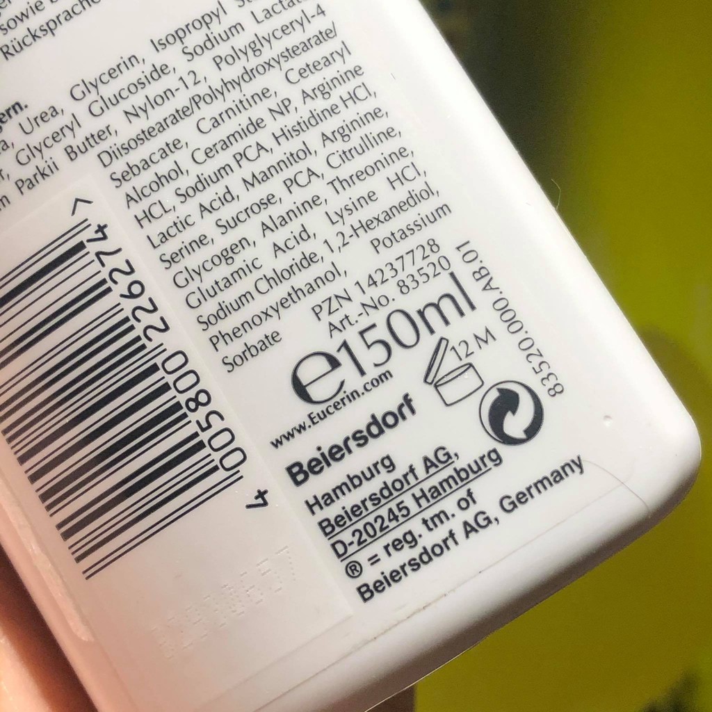 [HIỆU QUẢ] Lotion chăm sóc dưỡng ẩm cho da khô vảy nến Eucerin Urea Repair PLUS Lotion 10% | BigBuy360 - bigbuy360.vn