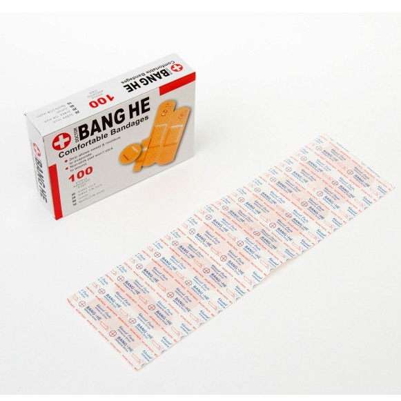Hộp 100 Miếng Băng Keo Cá Nhân - Tiện Dụng