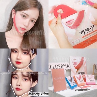 Mặt Nạ Vline Celderma Wear Fit Mask