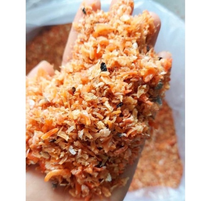 500g thịt tôm vụn và thịt đuôi tôm tự nhiên siêu ngon ngọt thịt nhà làm Cà Mau