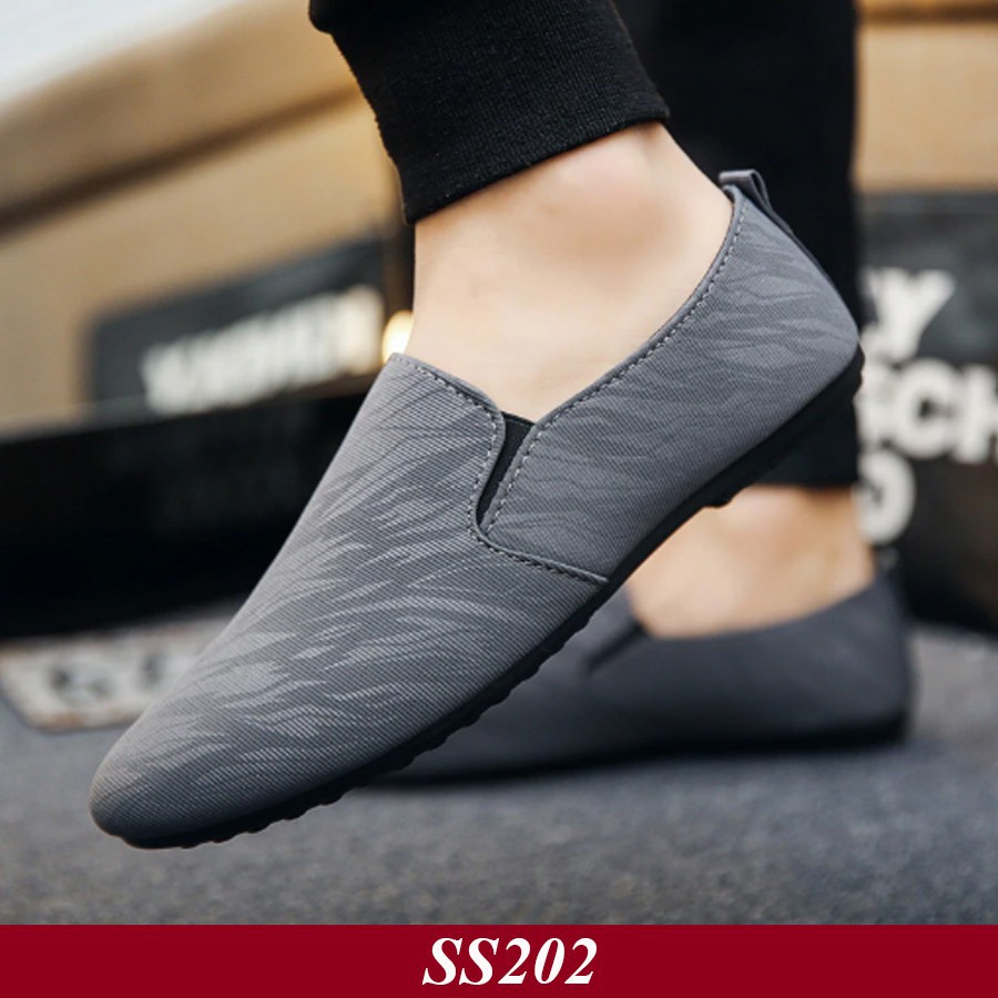 [ SIÊU RẺ ] Giày Lười Nam Hàn Quốc Giày lười vải phong cách [ Shop Yêu Thich ] | BigBuy360 - bigbuy360.vn
