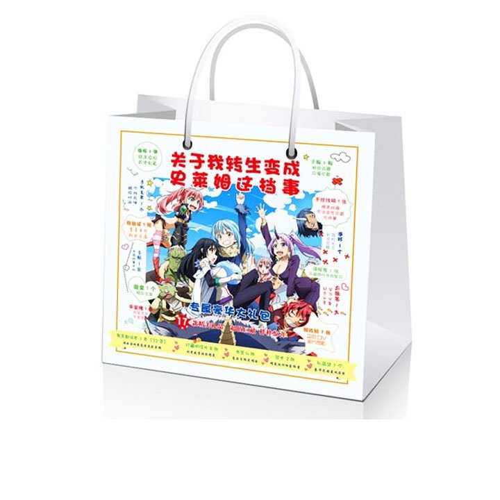 Túi quà tặng Chuyển Sinh Thành Slime - Tensei Shitara Slime Datta Ken có poster postcard bookmark banner