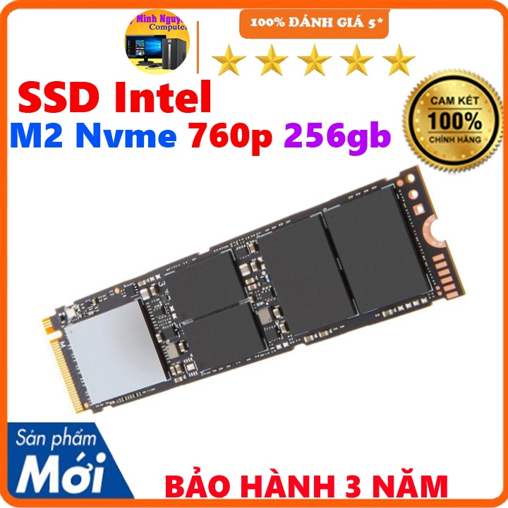 SSD Intel 760P M2 NVMe 256GB (không box)