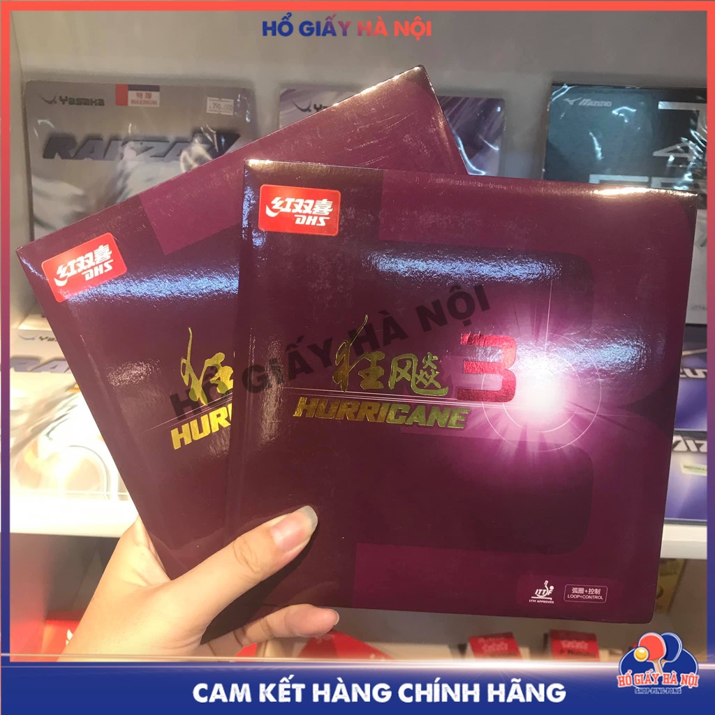 Mặt Vợt DHS H3 Market Tạo Xoáy Nhiều Phiên Bản Thông Dụng Độ Bền Cao