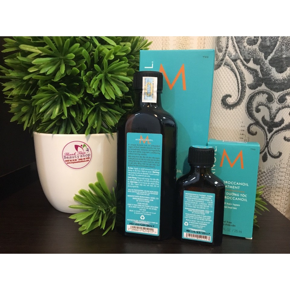 Combo tinh dầu dưỡng tóc Morccanoil Treatment 100ml + 25ml