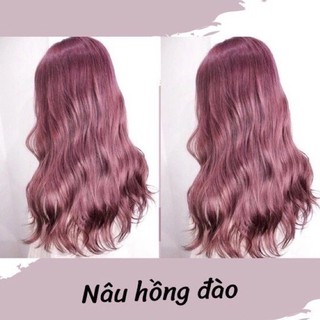 thuốc nhuộm tóc màu hồng đào
