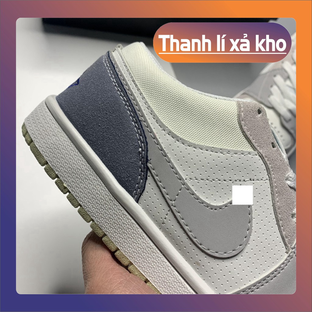 [FREESHIP] Giày Jordan, Giày Sneaker JD1 Paris Đế Khâu, Da Lộn Hot Nhất 2021 Full Size Nam Nữ (36-43)