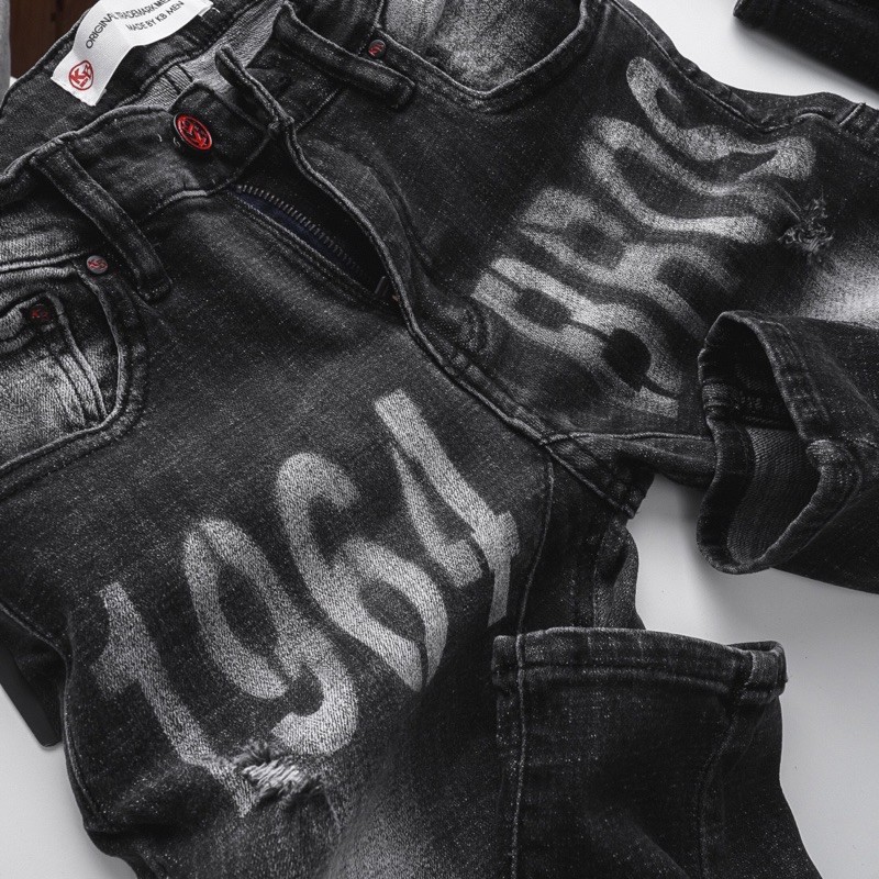 [⚡Mua 2 tặng 1⚡️] Quần jean nam skinny CAO CẤP màu đen thời trang | BigBuy360 - bigbuy360.vn