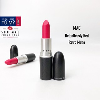 Son MAC Relentlessly Red - Retro Matte 
