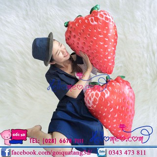 Gối Ôm Hình Dâu Tây 55cm