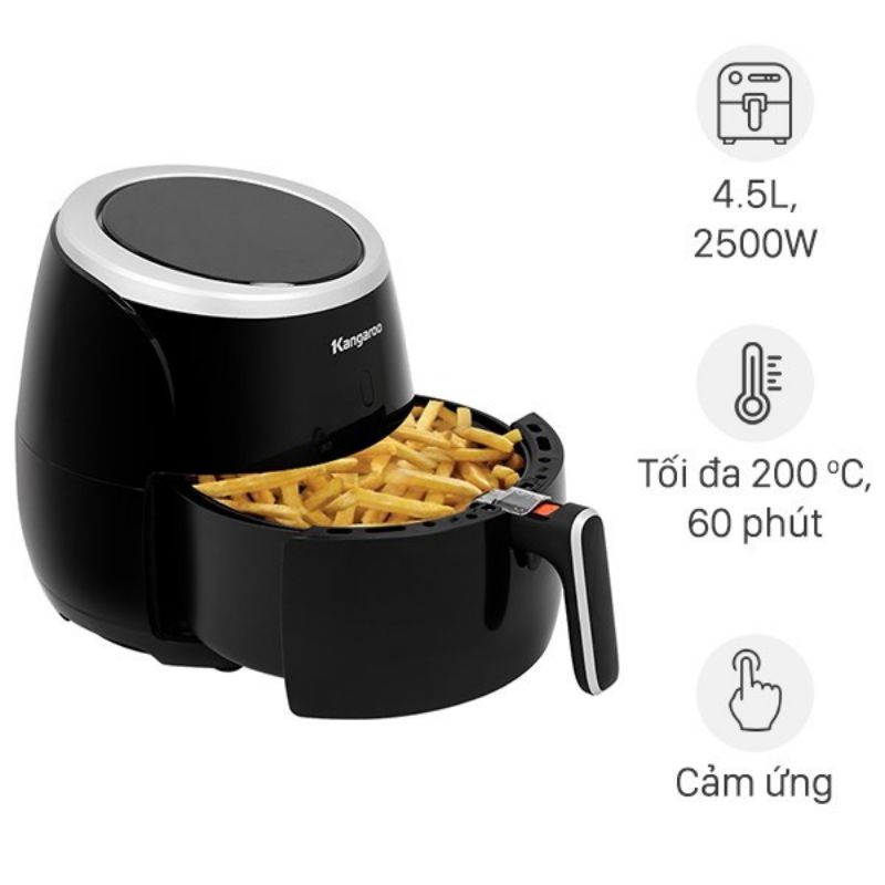 Nồi chiên không dầu Kangaroo KG52AF1A 4.5 lít