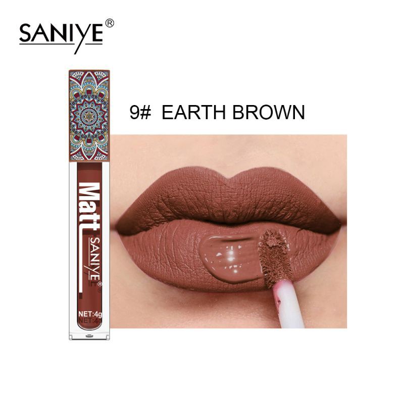 (hàng Mới Về) Son Môi Saniye Dạng Lỏng Nhanh Khô Chống Thấm Nước Lâu Trôi | BigBuy360 - bigbuy360.vn