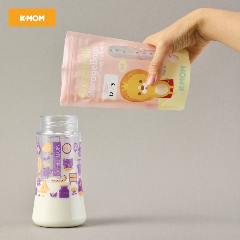 Túi trữ sữa K-Mom Hàn Quốc 200ml