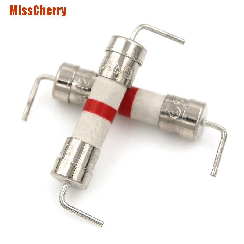 Bộ 5 Cầu Chì Gốm 8a 250v Chất Lượng Cao