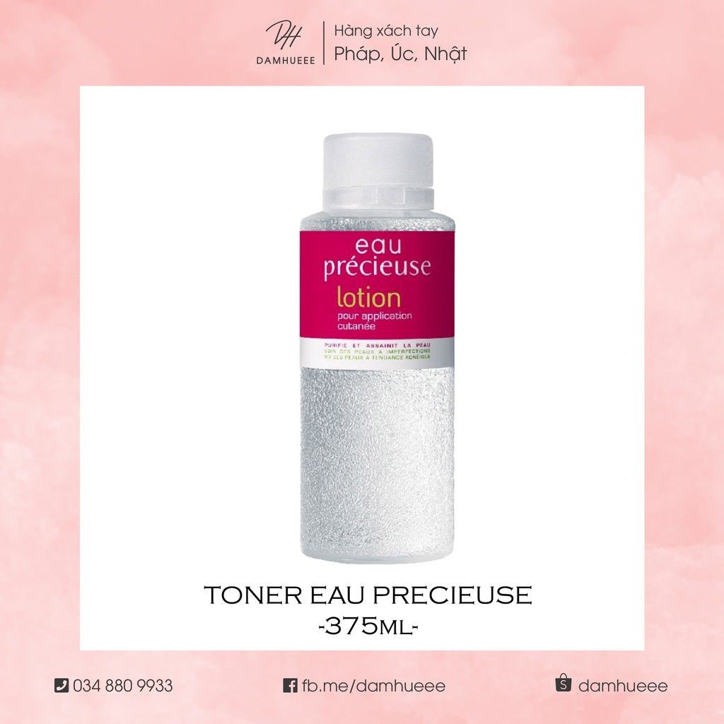 TONER EAU PRECIEUSE - nước quý Pháp