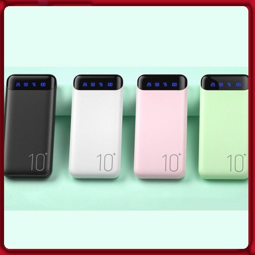 Pin sạc dự phòng chính hãng 10000mAh WK DESIGN WP-161 sạc 2 thiết bị cùng lúc, sạc nhanh 2.1A, bảo hành 6 tháng