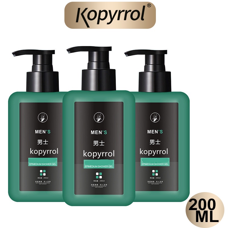 Sữa tắm KOPYRROL làm sạch sâu tẩy tế bào chết cho nam 200ml chất lượng
