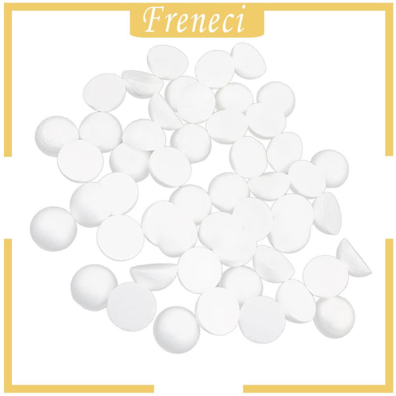 Set 50 quả cầu xốp 5cm trang trí giáng sinh