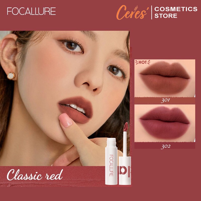 Son Kem Focallure - Son Kem Lì Màu Nhung Mịn 16g | BigBuy360 - bigbuy360.vn