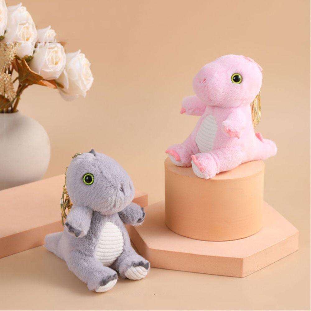 LANFY Móc Khóa Khủng Long Nhồi Bông Dễ Thương